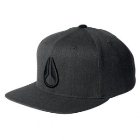 Nixon Hat | Nixon Deepdown Marle Starter Cap - Black Heather