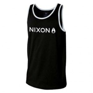 Nixon Vest | Nixon Basis Tank - Black White