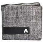 Nixon Wallet | Nixon Showtime Bi-Fold Zip Wallet – Black Wash