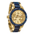 Nixon Watch | Nixon 42-20 Chrono Watch - Gold Ryl Granite