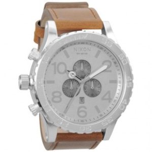 Nixon Watch | Nixon 51-30 Leather Chrono Watch - Saddle