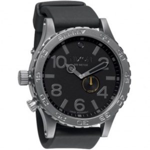 Nixon Watch | Nixon 51-30 Pu Watch - All Gunmetal Black