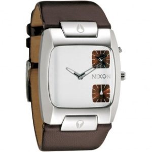 Nixon Watch | Nixon Banks Leather Watch - Brown
