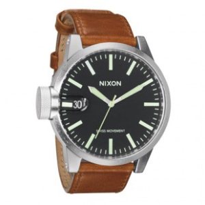 Nixon Watch | Nixon Chronicle Watch - Black Saddle