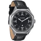 Nixon Watch | Nixon Falcon Leather Watch - Black