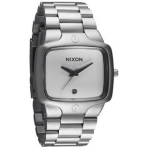 Nixon Watch | Nixon Player Watch - Sanded Steel White