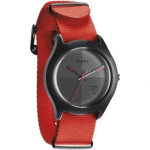 Nixon Watch | Nixon Quad Watch - Neon Orange Nylon