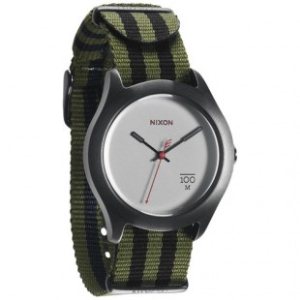 Nixon Watch | Nixon Quad Watch - Surplus Black Nylon