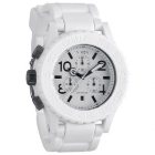Nixon Watch | Nixon Rubber 42-20 Chrono Watch - White
