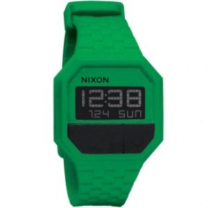 Nixon Watch | Nixon Rubber Rerun Watch - Green