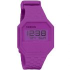 Nixon Watch | Nixon Rubber Rerun Watch - Rhodo