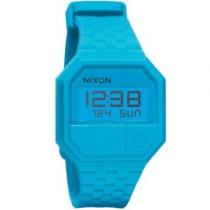 Nixon Watch | Nixon Rubber Rerun Watch - Sky Blue