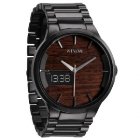 Nixon Watch | Nixon Spencer Watch - Dark Wood Black