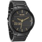 Nixon Watch | Nixon Spencer Watch - Matte Black Gold