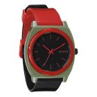 Nixon Watch | Nixon Time Teller Pu Watch - Surplus Black Red