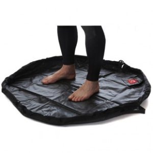 Northcore Surf Accessories | Northcore C Mat Waterproof Change Mat ~ Bag - Black