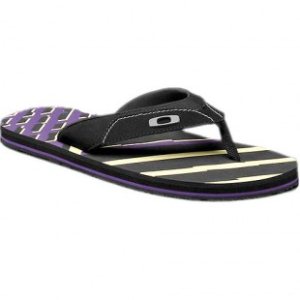 Oakley Flip Flops | Oakley O Strap Sandals - Black Purple