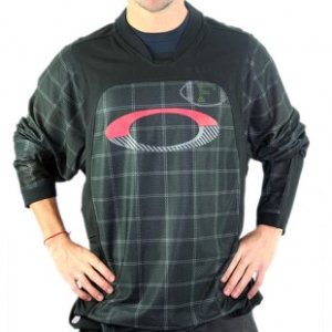 Oakley Jersey | Oakley Mtb Rock Drop Ls Jersey - Black Plaid