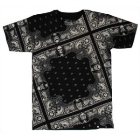 Osiris T Shirt | Osiris Abel Bandana T Shirt - Black White