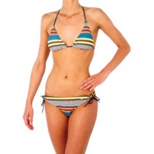 Protest Bikini | Protest Denby 12 Triangle Bikini - Dark Iron