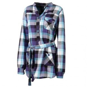 Protest Shirt | Protest Zest Womens Ls Shirt - Blackberry