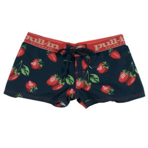 Pull In Shorts | Pull-In Ladies Pamela Beach Shorts - Fraises 12