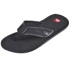 Quiksilver Sandals | Quiksilver Abyss Flip Flops - Black Grey Black