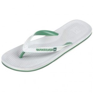 Quiksilver Sandals | Quiksilver Haliewa Flip Flops - White Green