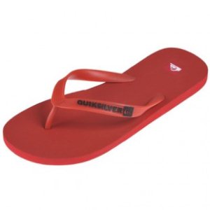 Quiksilver Sandals | Quiksilver Molokai Flip Flops - Red Red Black