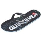 Quiksilver Sandals | Quiksilver Molokai Nitro Flip Flops - Black White Blue