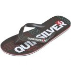 Quiksilver Sandals | Quiksilver Molokai Nitro Flip Flops - Brown White Blue