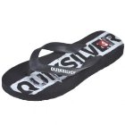 Quiksilver Sandals | Quiksilver Qs Flip Flops - Black White Black