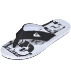 Quiksilver Sandals | Quiksilver Quilted Signature Flip Flops - Black White Red