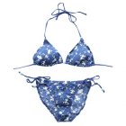 Quiksilver Womens Bikini | Quiksilver Swan Bloom Tie Sides Bikini - Swan Bloom