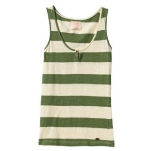 Quiksilver Womens Vest | Quiksilver Succulent Surf Stripe Tank - Succulent Surf