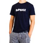 Rapanui T Shirt | Rapanui Logo T-Shirt - Blue