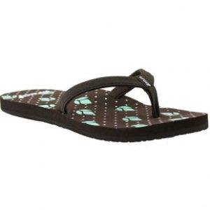 Reef Flip Flops | Reef Girls Shore T Sandals - Brown Aqua