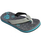 Reef Sandals | Reef Kids Ahi Sandals - Black Grey Blue