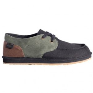Reef Shoes | Reef Kids Grom Deckhand 3 Shoes - Olive Black