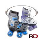 Roller Derby Trans 400 Adjustable Kids Quad Skate - White | Lilac