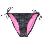 Roxy Bikini | Roxy Monica Dots Tie Sides Bikini Bottoms - Black Monica Dots