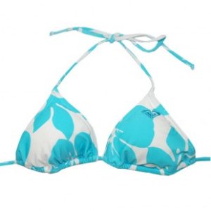 Roxy Bikini | Roxy Surfer Soul Tiki Tri Bikini Top - Neon Blue