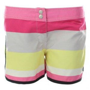 Roxy Boardshorts | Roxy Laguna Stripes Mid Board Shorts - Laguna Yellow