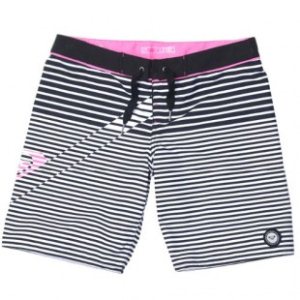Roxy Boardshorts | Roxy Logo Stripes Long Board Shorts - Black