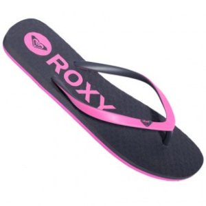 Roxy Flip Flops | Roxy Bi Tone Girls Sandals - Castle Rock