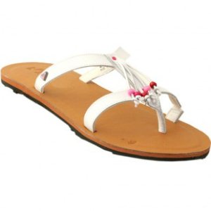 Roxy Flip Flops | Roxy Nelly Girls Sandals - White