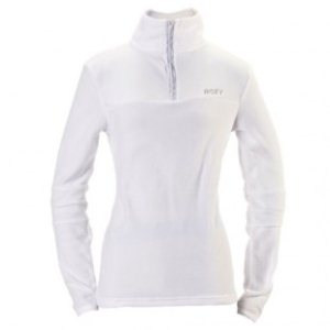 Roxy Jacket | Roxy On The Run Fleece Jacket - White