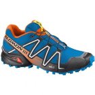 Salomon Shoes | Salomon Speedcross 3 Shoes - Bright Blue Black Clementine