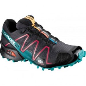 Salomon Shoes | Salomon Womens Speedcross 3 Shoes - Asphalt Dark Bay Blue Cerise