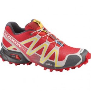 Salomon Shoes | Salomon Womens Speedcross 3 Shoes - Papaya Light Grey Dynamic